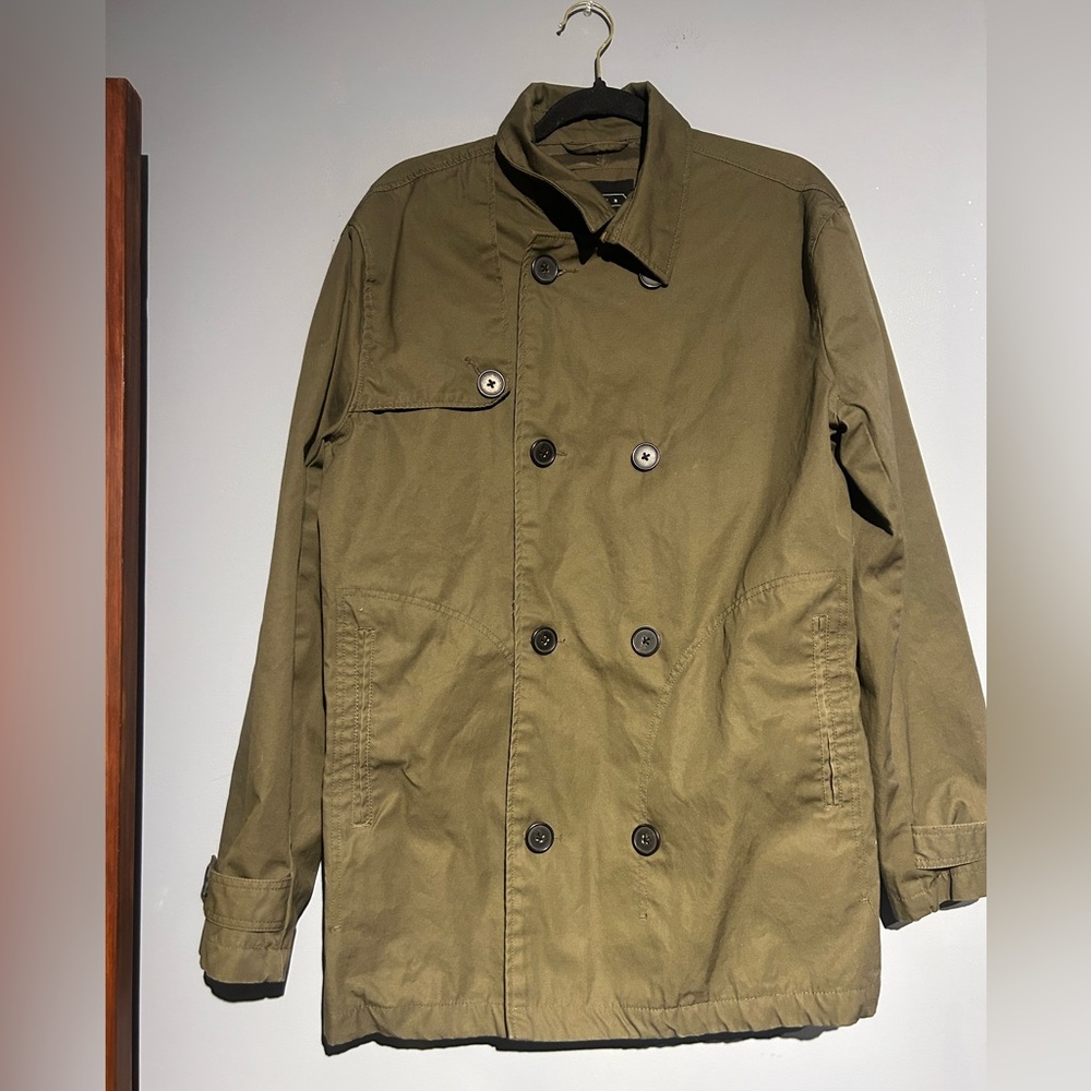 21 Men Double-Breasted Military Jacket - Size L